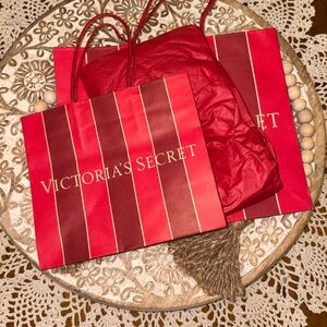 Victoria's Secret Bold Red Bag